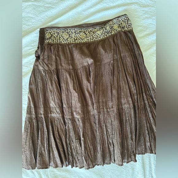 BCBG Maxazria Tiered Skirt - Picture 4 of 10